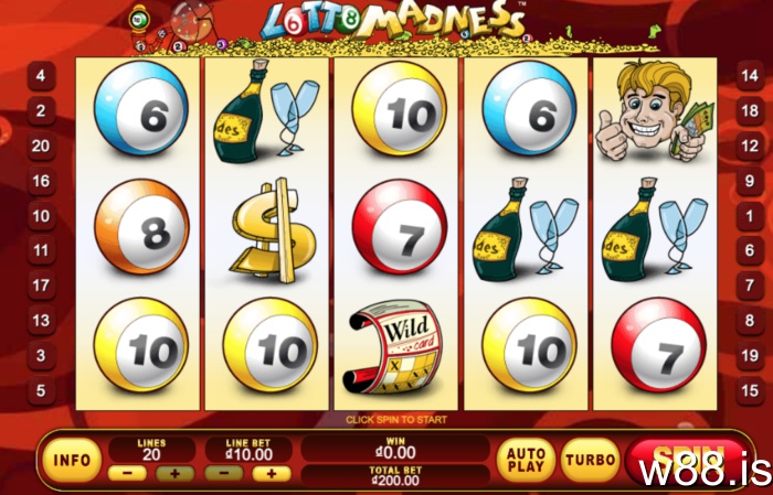 Lotto Madness I RTP: 97.01 